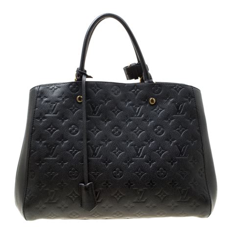 louis vuitton bag black monogram